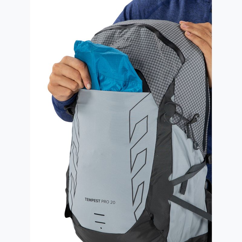 Osprey Tempest Pro 20 21 l silver lining women's hiking backpack 13