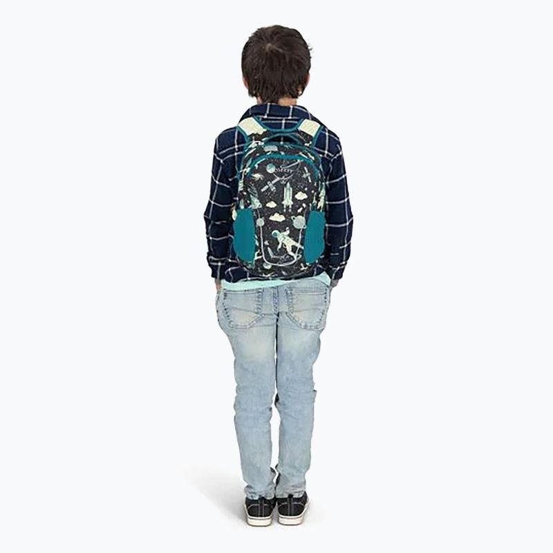 Osprey Daylite Youth Pack 9 l space travel print/antique blue children's backpack 8