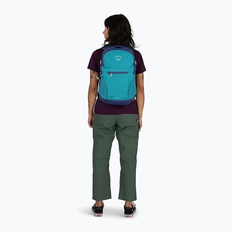 Osprey Daylite Plus 20 l blue spikemoss / alkaline hiking backpack 5
