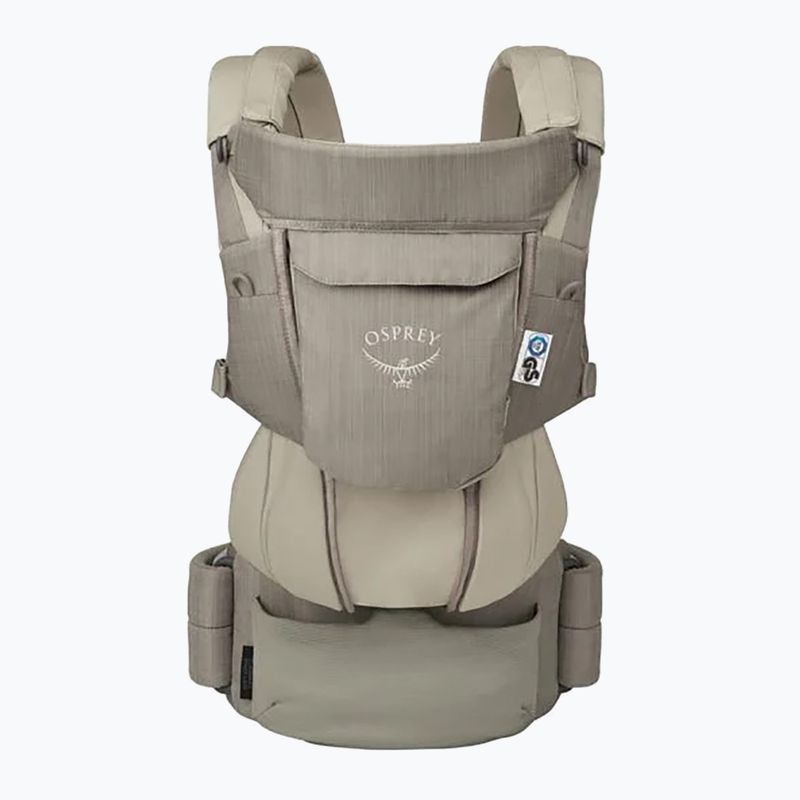 Osprey Poco Soft Child Carrier LT tan concrete hiking carrier