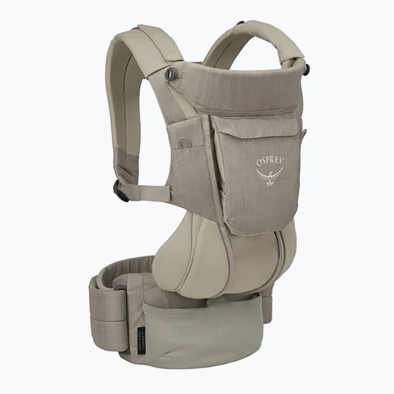 Osprey Poco Soft Child Carrier LT tan concrete hiking carrier 4