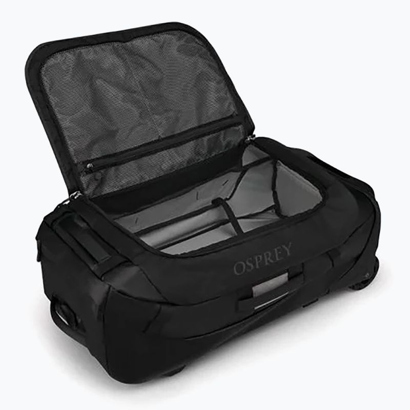 Osprey Transporter Wheeled Duffel 90 l raven black travel bag 4
