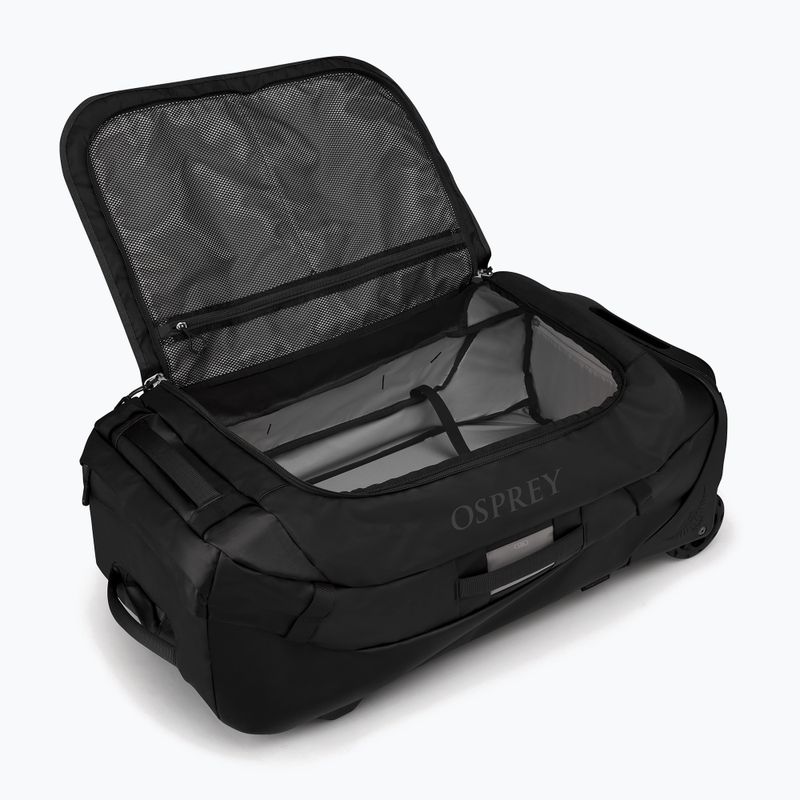 Osprey Transporter Wheeled Duffel 90 l raven black travel bag 4