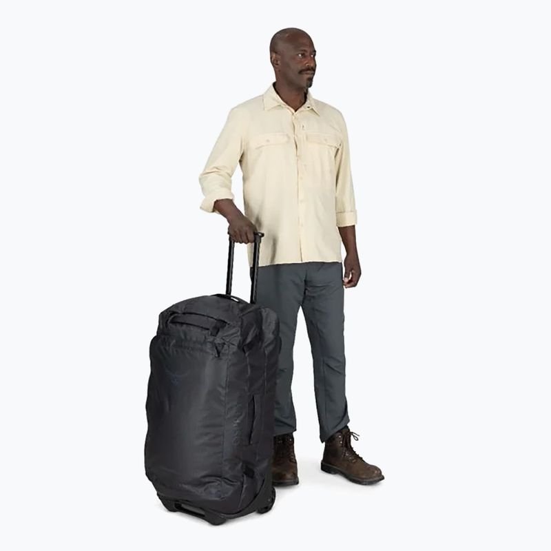 Osprey Transporter Wheeled Duffel 90 l raven black travel bag 5
