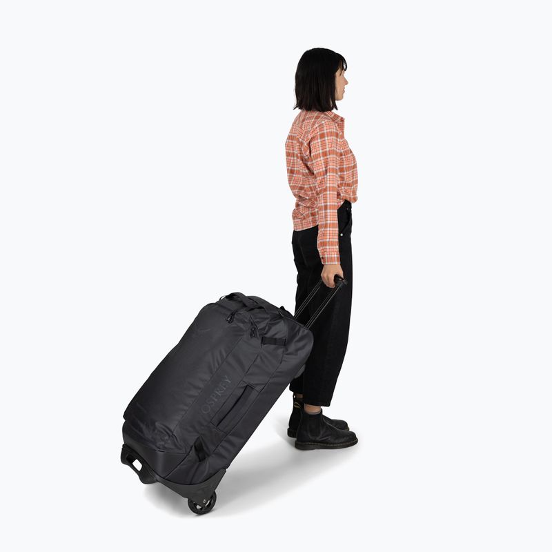 Osprey Transporter Wheeled Duffel 90 l raven black travel bag 7