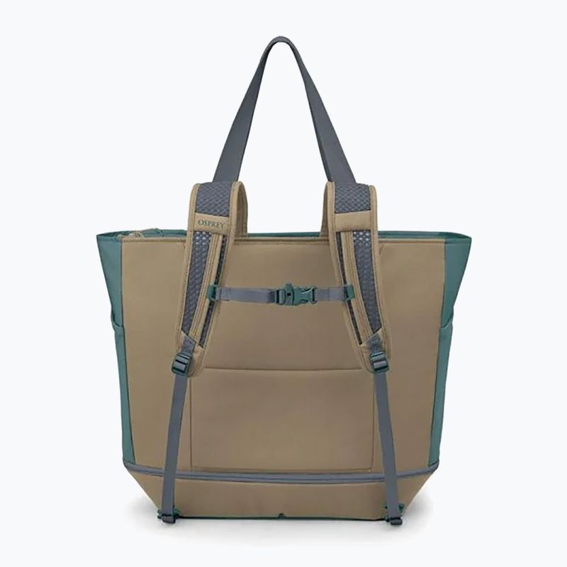 Osprey Daylite Large Tote 26 l travel bag cascade blue / latte brown 2