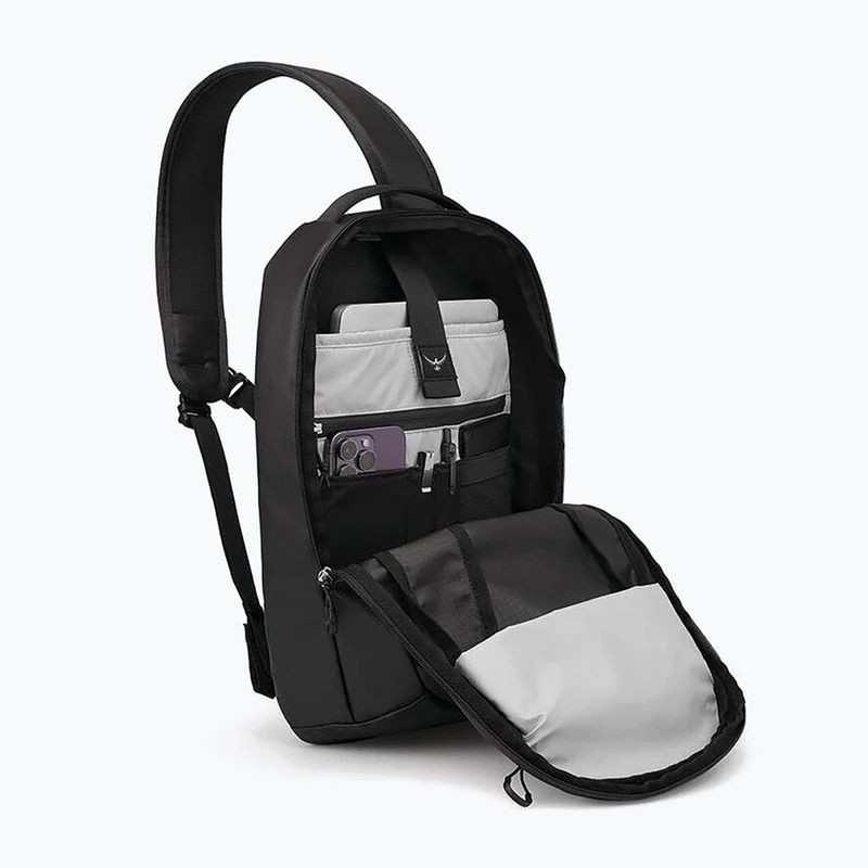 Urban sling bag Osprey Transporter Sling raven black 4