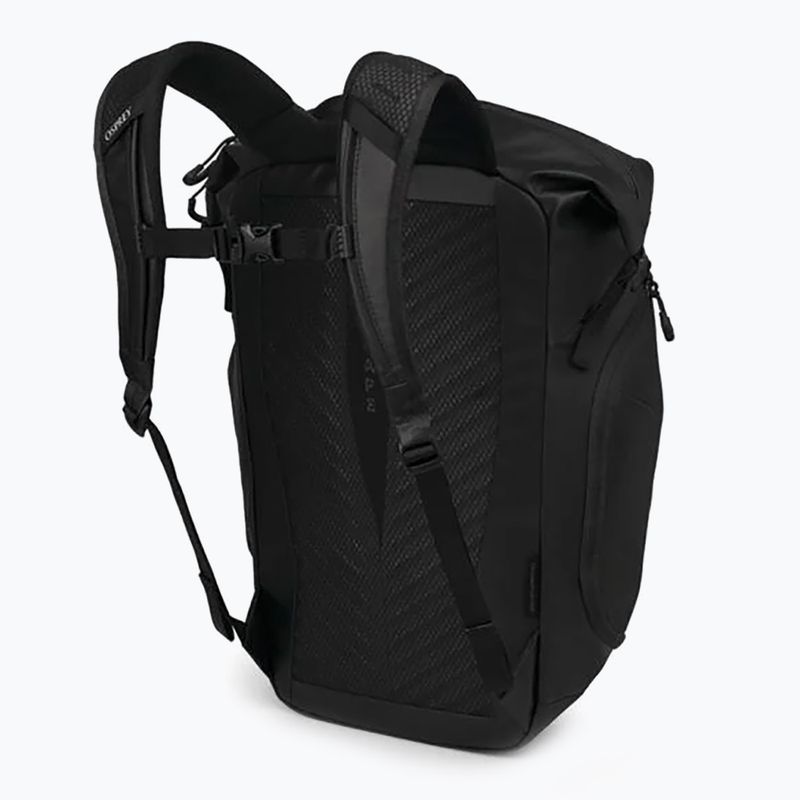 Osprey Transporter Zinch 22 l raven black city backpack 2