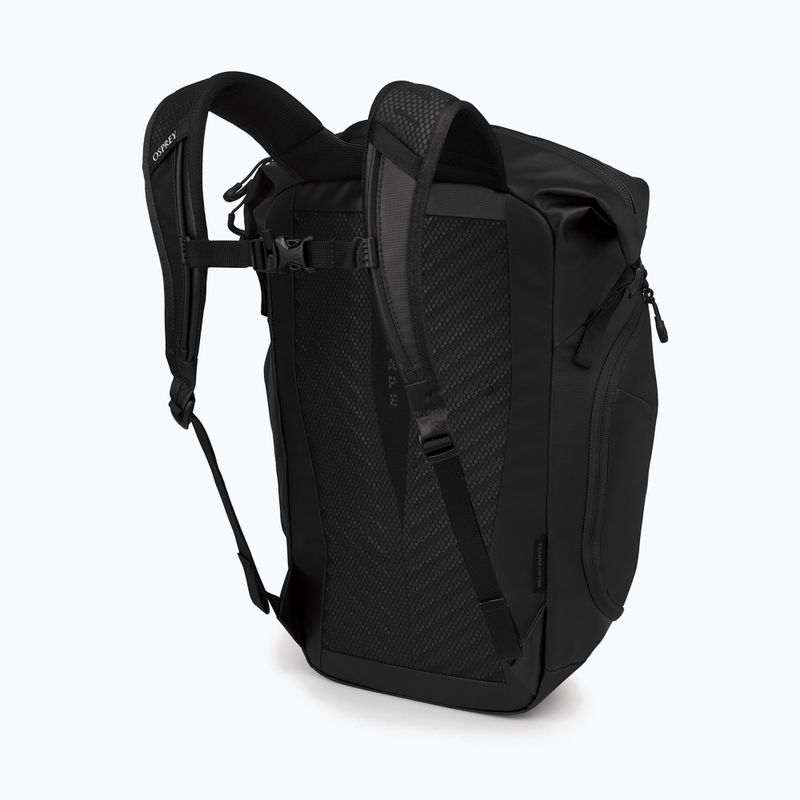 Osprey Transporter Zinch 22 l raven black city backpack 3