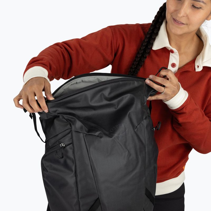 Osprey Transporter Zinch 22 l raven black city backpack 10