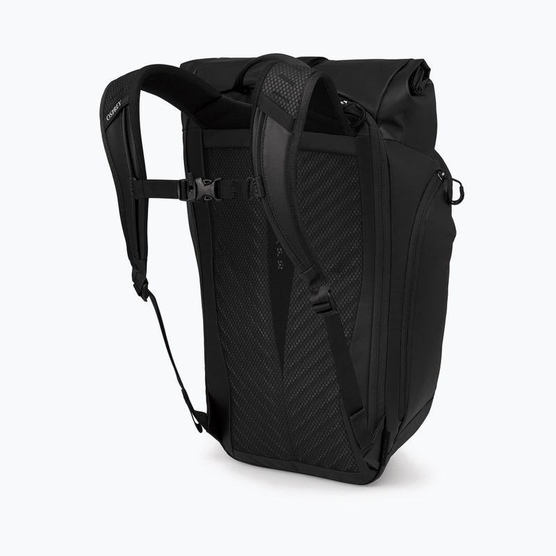 Osprey Transporter Roll Top 30 l raven black urban backpack 3
