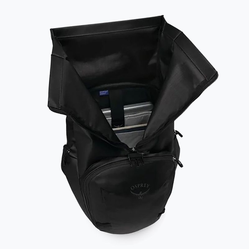 Osprey Transporter Roll Top 20 l raven black city backpack 4