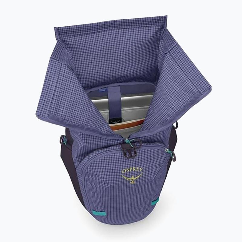 Osprey Transporter Roll Top 20 l city backpack euphoria purple 4