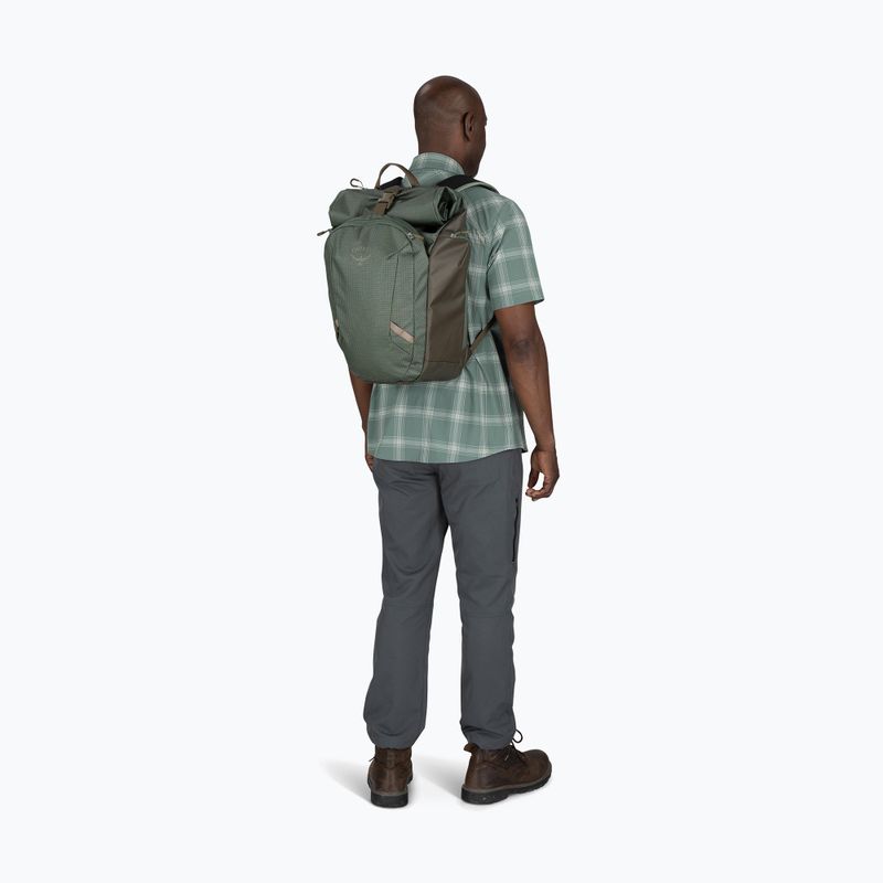 Osprey Transporter Roll Top 30 l pine leaf urban backpack 6
