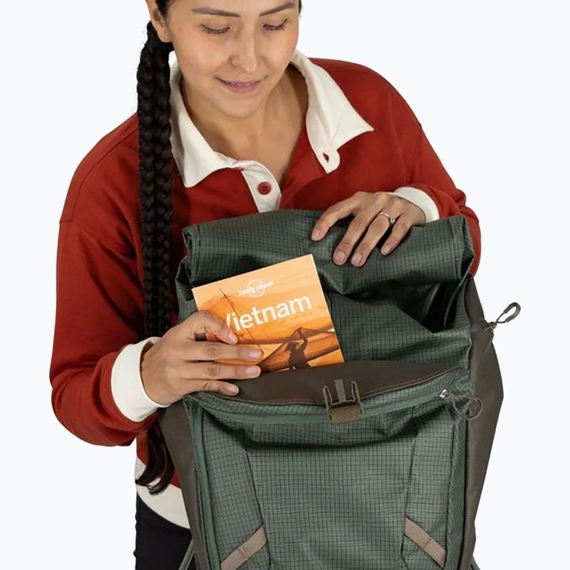 Osprey Transporter Roll Top 20 l pine leaf city backpack 8