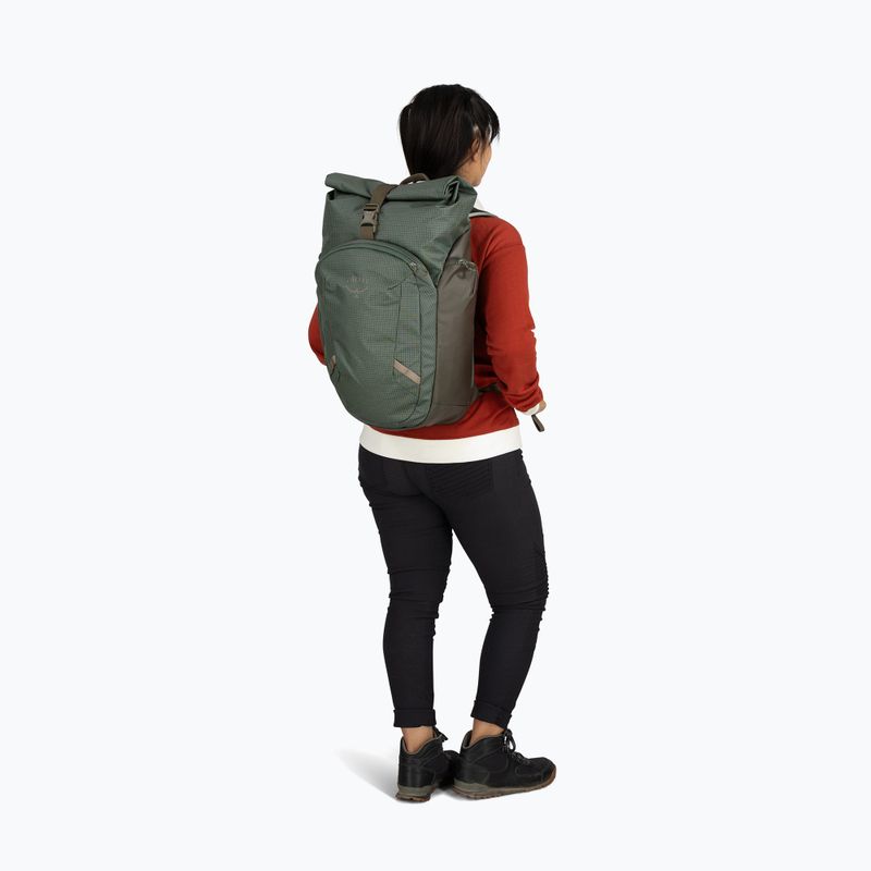 Osprey Transporter Roll Top 20 l pine leaf city backpack 9