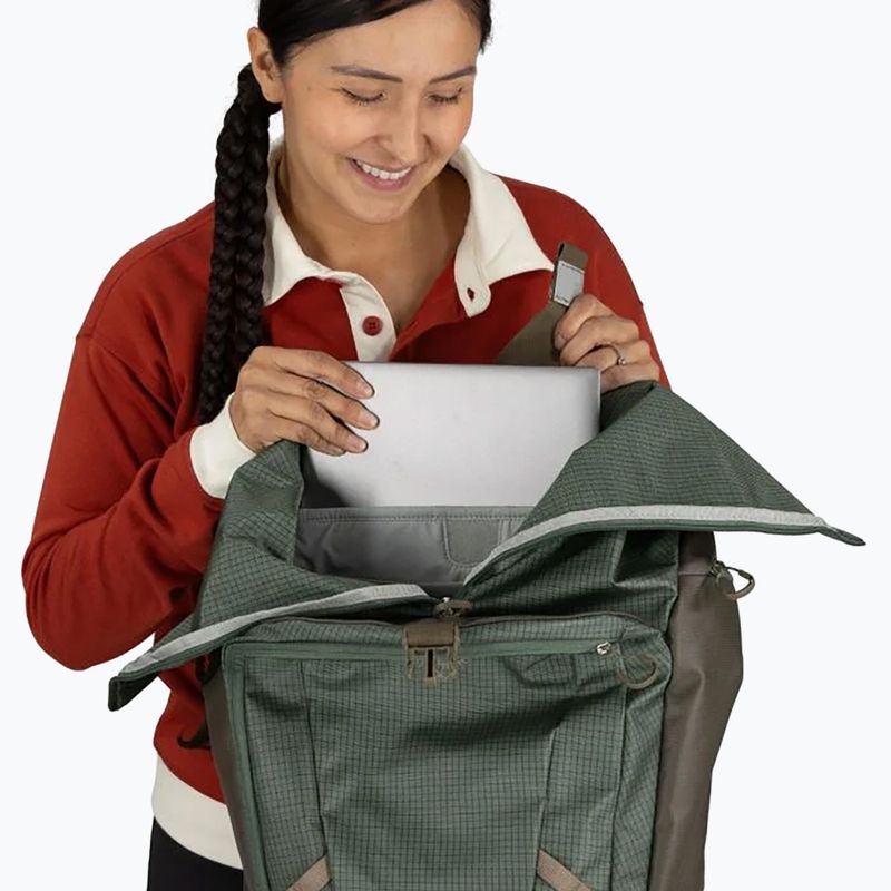 Osprey Transporter Roll Top 20 l pine leaf city backpack 9