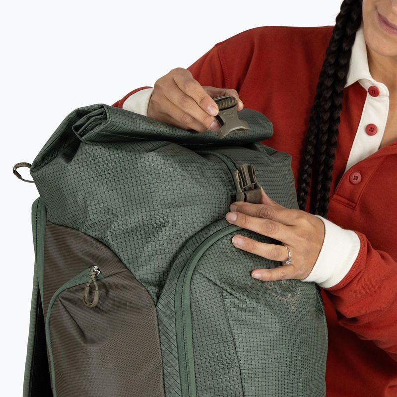 Osprey Transporter Roll Top 30 l pine leaf urban backpack 11