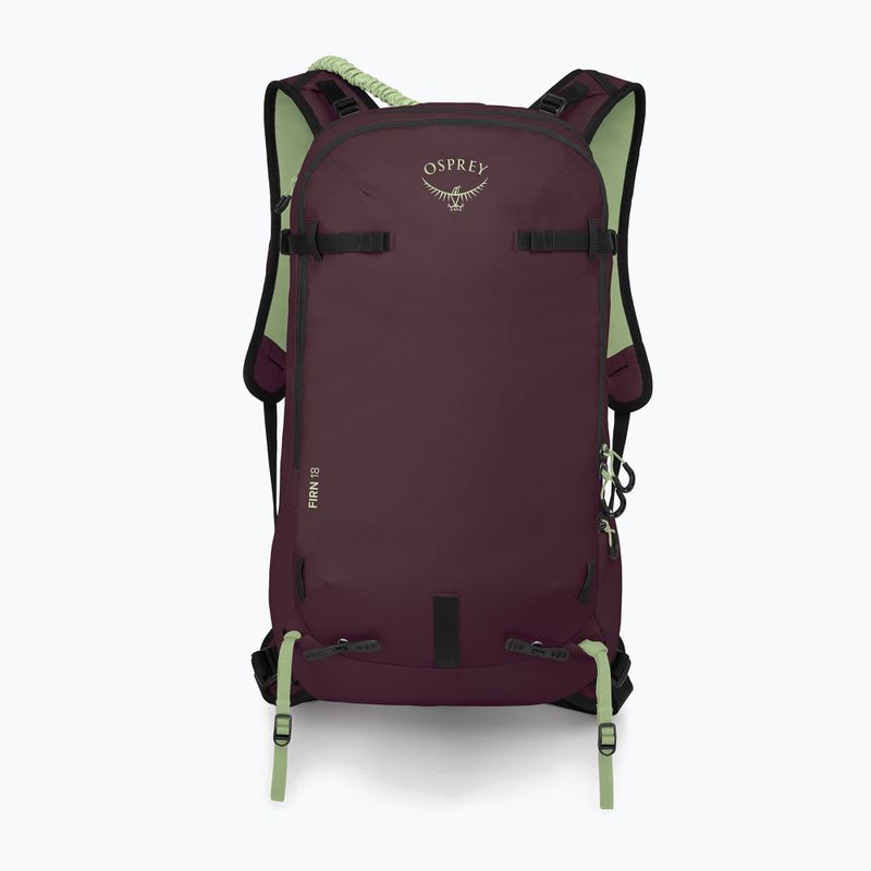 Osprey Firn 18 l skydiving backpack elderberry purple/peppermint green