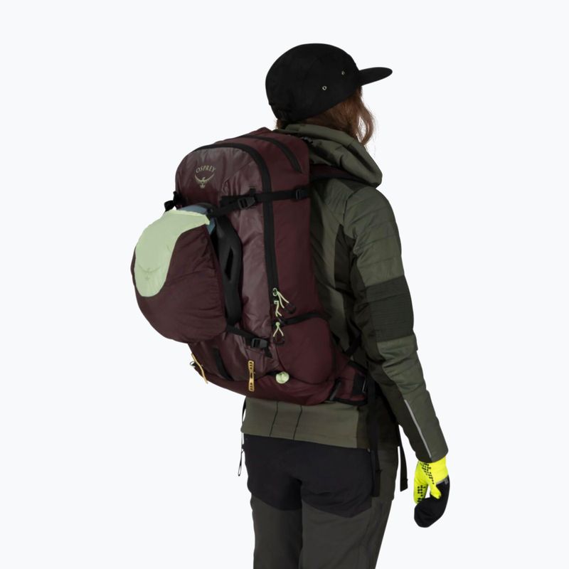 Osprey Firn 18 l skydiving backpack elderberry purple/peppermint green 5