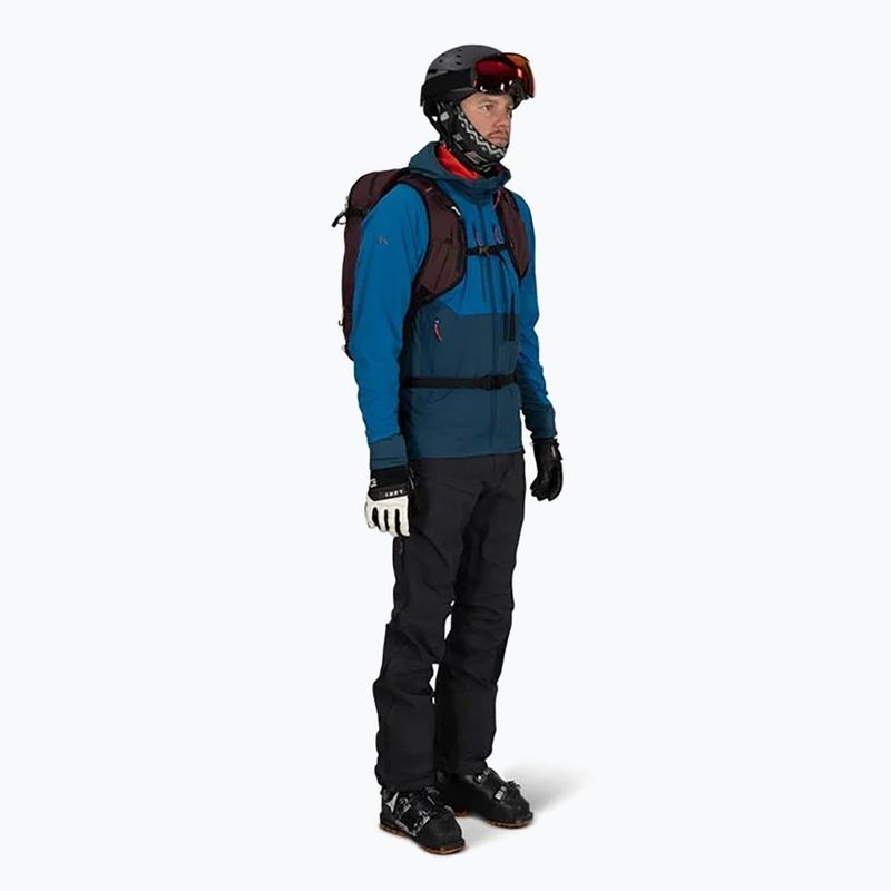 Osprey Firn 18 l skydiving backpack elderberry purple/peppermint green 7
