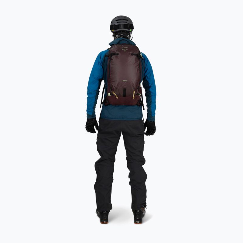 Osprey Firn 18 l skydiving backpack elderberry purple/peppermint green 9