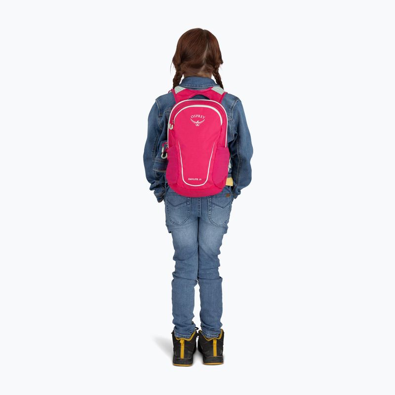 Urban backpack dziecięcy Osprey Daylite Jr Pack 10 l hotspot pink/ frosty mint 5