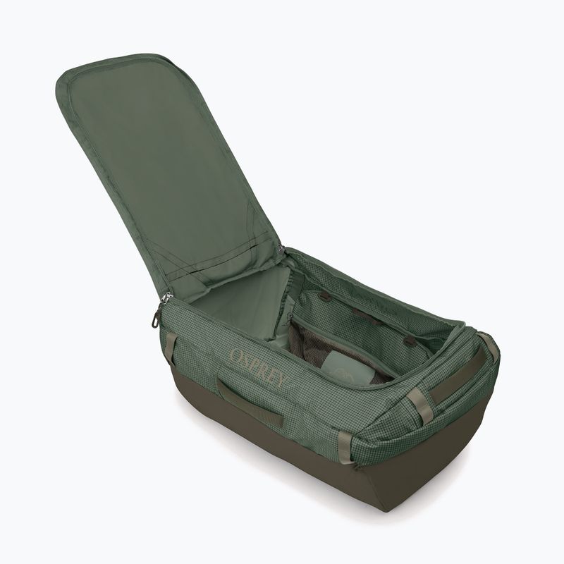 Travel bag Osprey Transporter Duffel 95 l pine leaf/earl grey 4