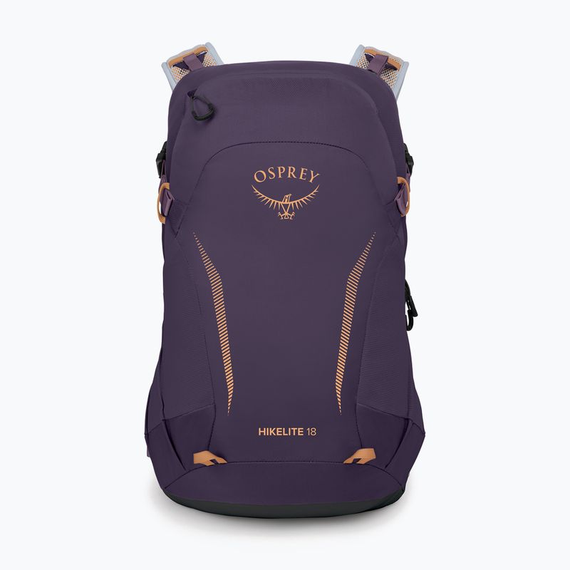 Osprey Hikelite 18 l hiking backpack purple ink / purple dusk / cheddar orange