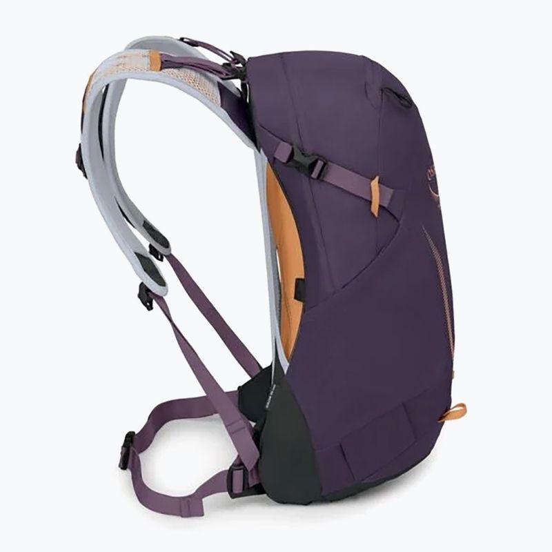Osprey Hikelite 18 l hiking backpack purple ink / purple dusk / cheddar orange 2