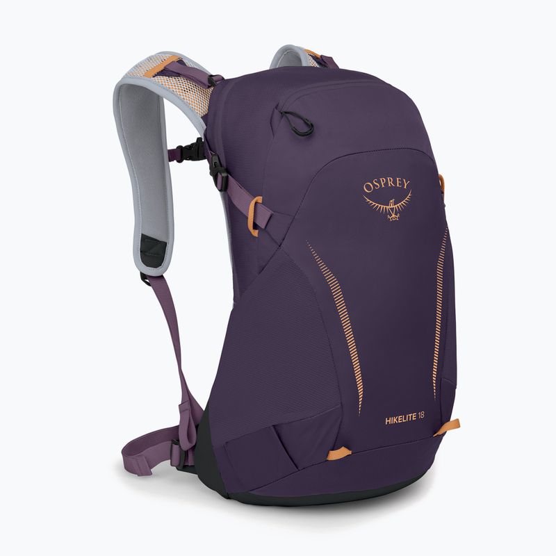 Osprey Hikelite 18 l hiking backpack purple ink / purple dusk / cheddar orange 2