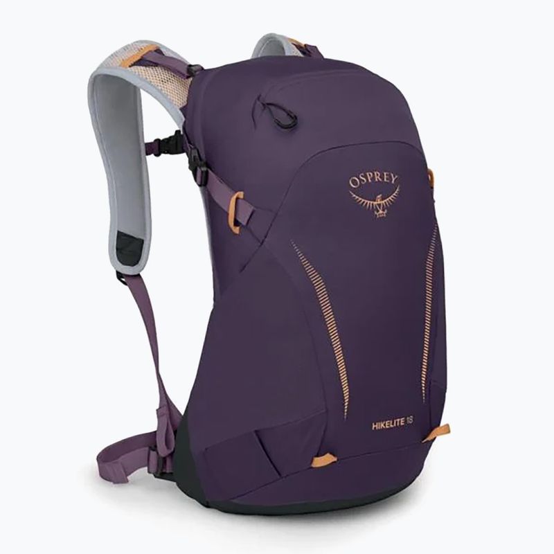 Osprey Hikelite 18 l hiking backpack purple ink / purple dusk / cheddar orange 3