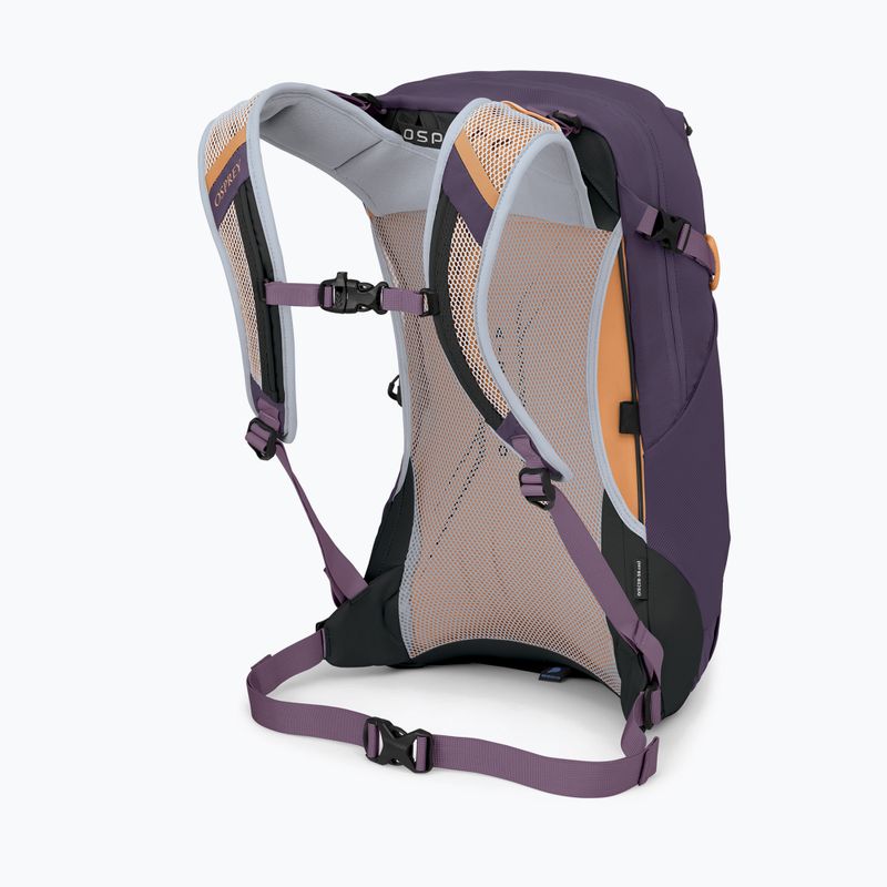 Osprey Hikelite 18 l hiking backpack purple ink / purple dusk / cheddar orange 3