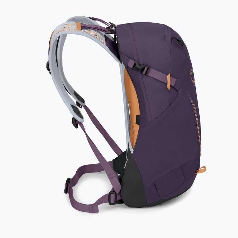 Osprey Hikelite 18 l hiking backpack purple ink / purple dusk / cheddar orange 4