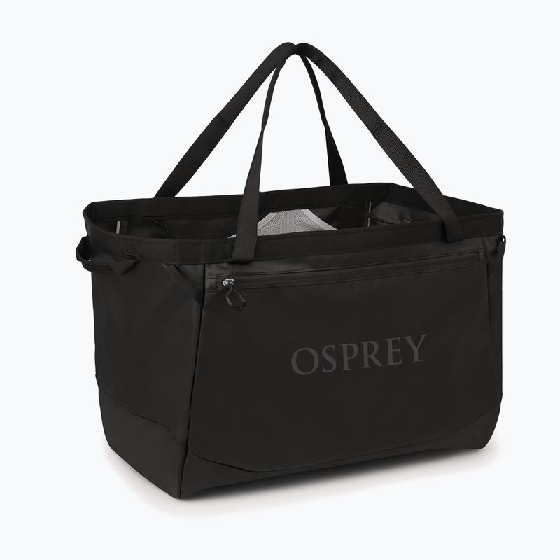 Travel bag Osprey Transporter Gear Tote 60 l raven black/black 2