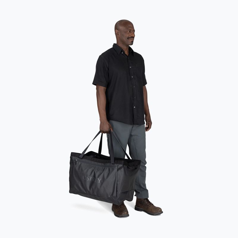 Travel bag Osprey Transporter Gear Tote 60 l raven black/black 4
