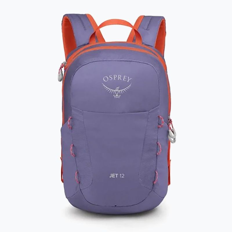 Osprey Jet 12 l euphoria purple / mars orange children's hiking backpack