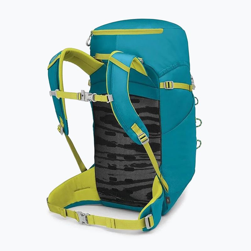 Hiking backpack Osprey Jet 28 l blue spikemoss 3