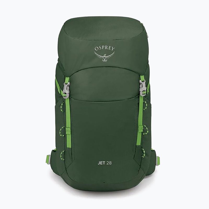 Hiking backpack Osprey Jet 28 l green canopy