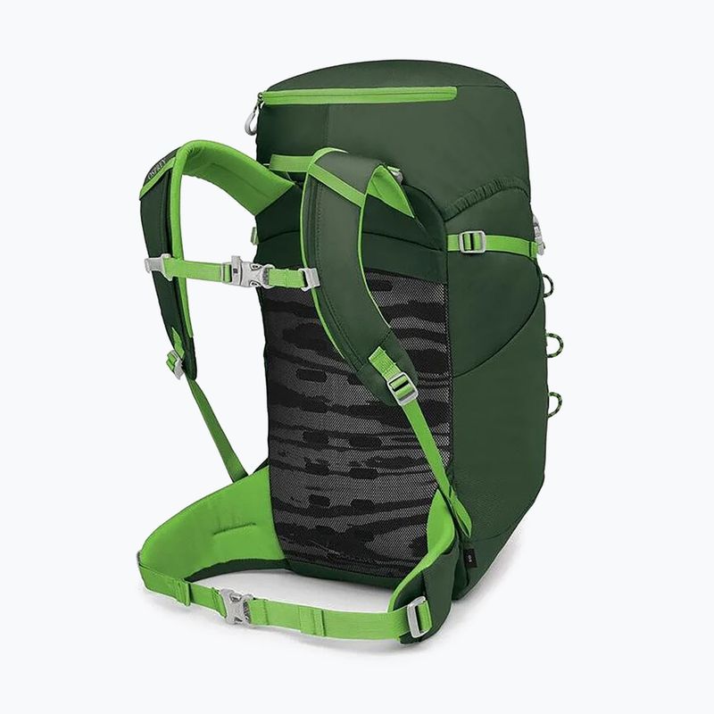 Hiking backpack Osprey Jet 28 l green canopy 3