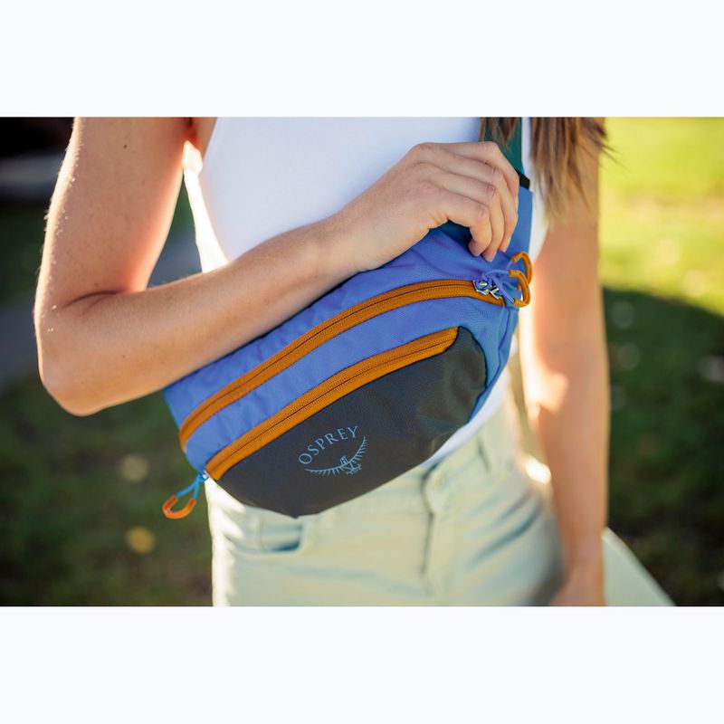 Osprey Daylite Waist Earth 2 l dark charcoal/blue flame kidney pouch 11