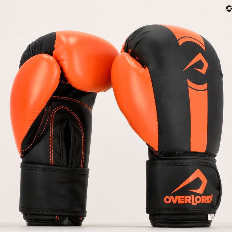 Overlord Boxer gloves black and orange 100003 9