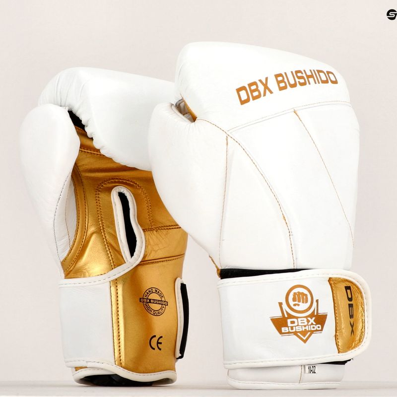 DBX BUSHIDO Hammer white boxing gloves B-2V19 17