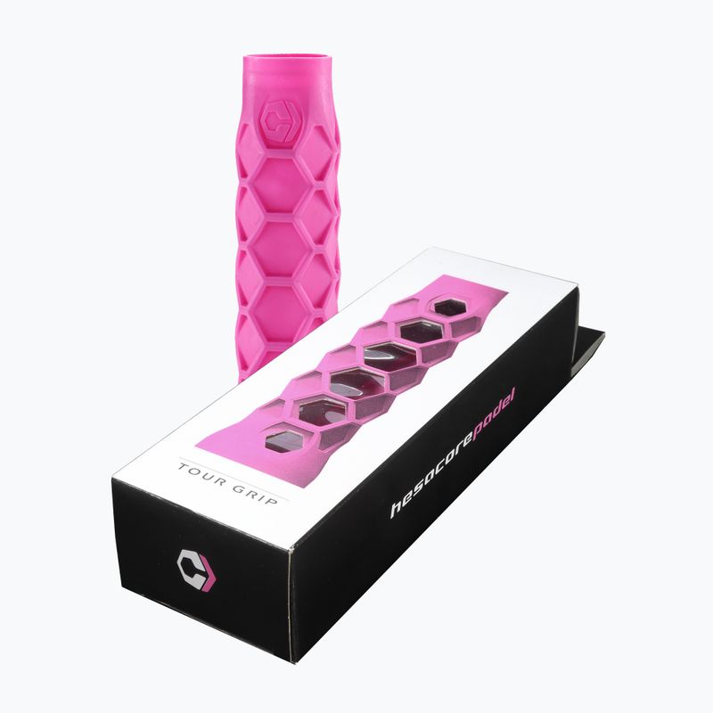 Padel racket holder Bullpadel Hesacore Tour Grip Woman fuchsia 2