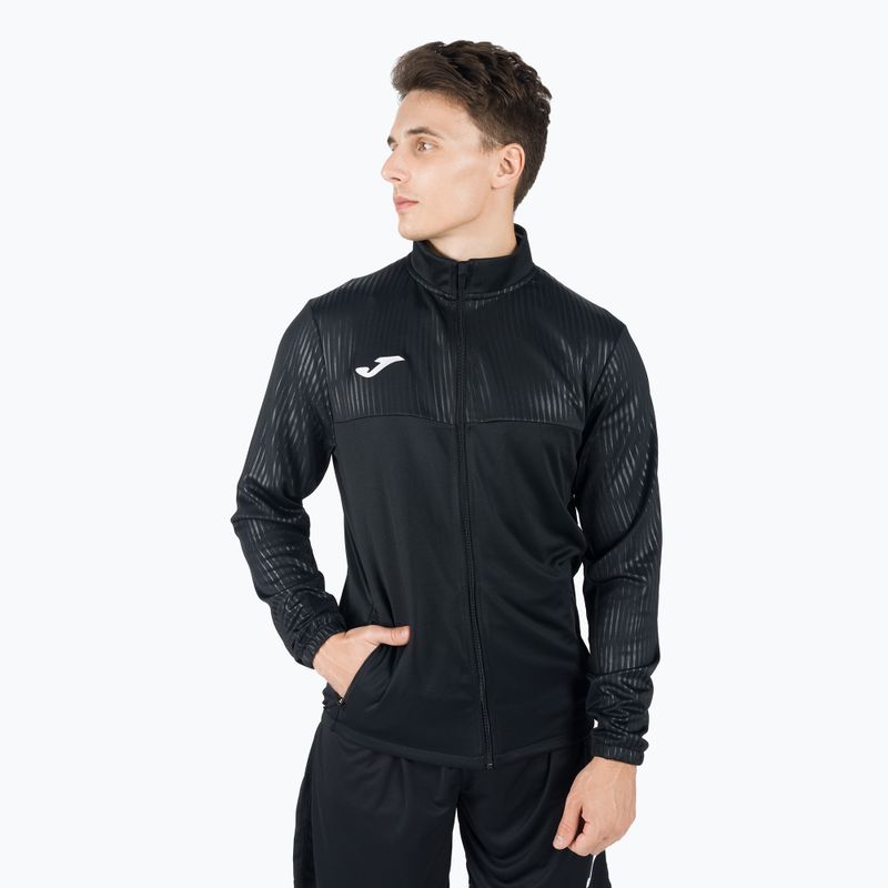 Joma Montreal Full Zip tennis sweatshirt black 102744.100 3