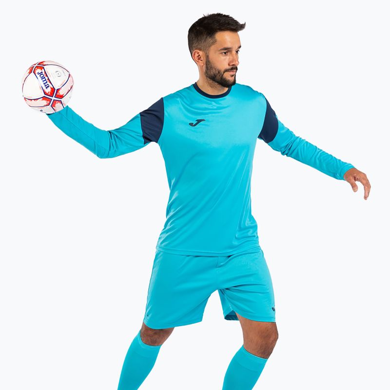 Joma Phoenix GK goalkeeper kit turquoise/navy 4