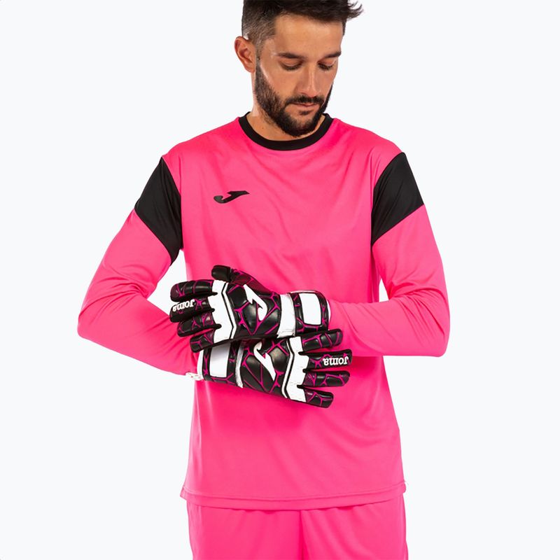 Joma Phoenix GK fluor pink/ black goalkeeper kit 3