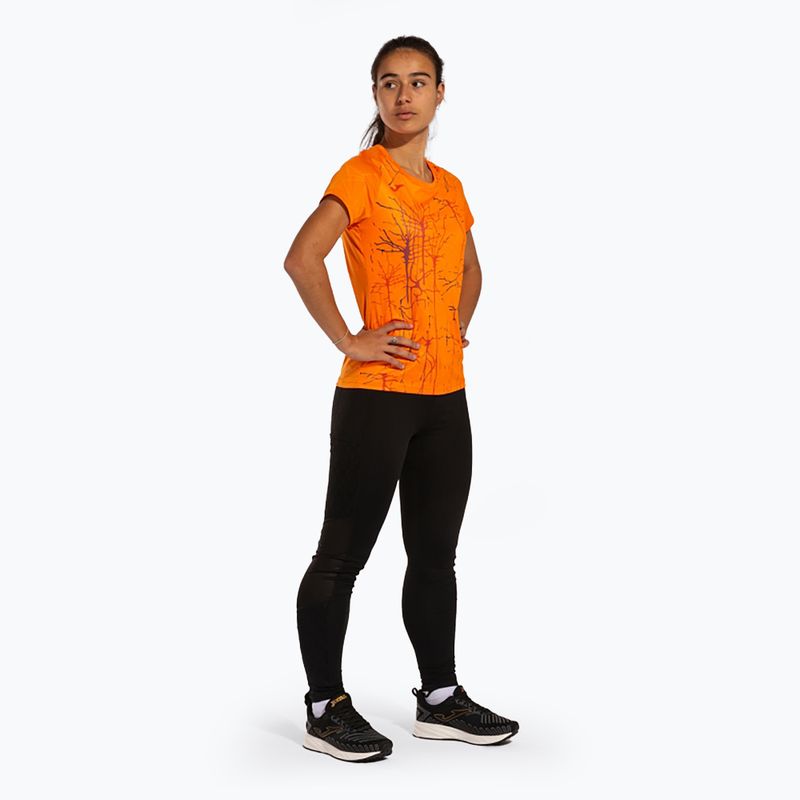 Women's running shirt Joma Elite IX orange 2