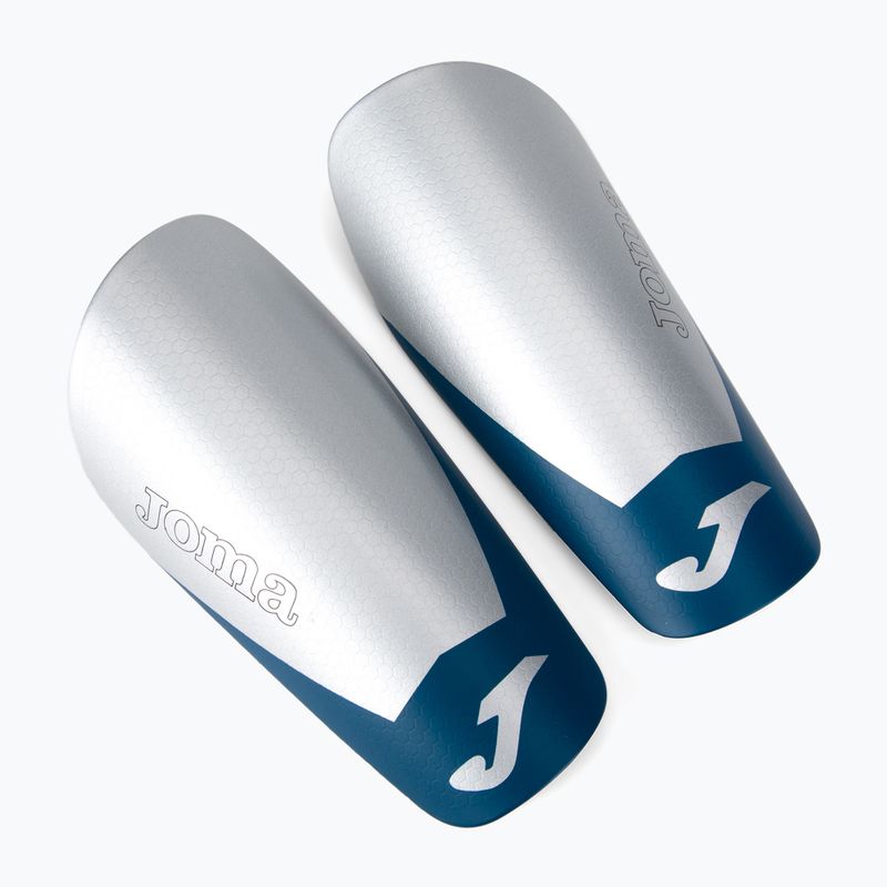 Joma Espinilleras J-Pro silver-blue shin guards 400861.265 3