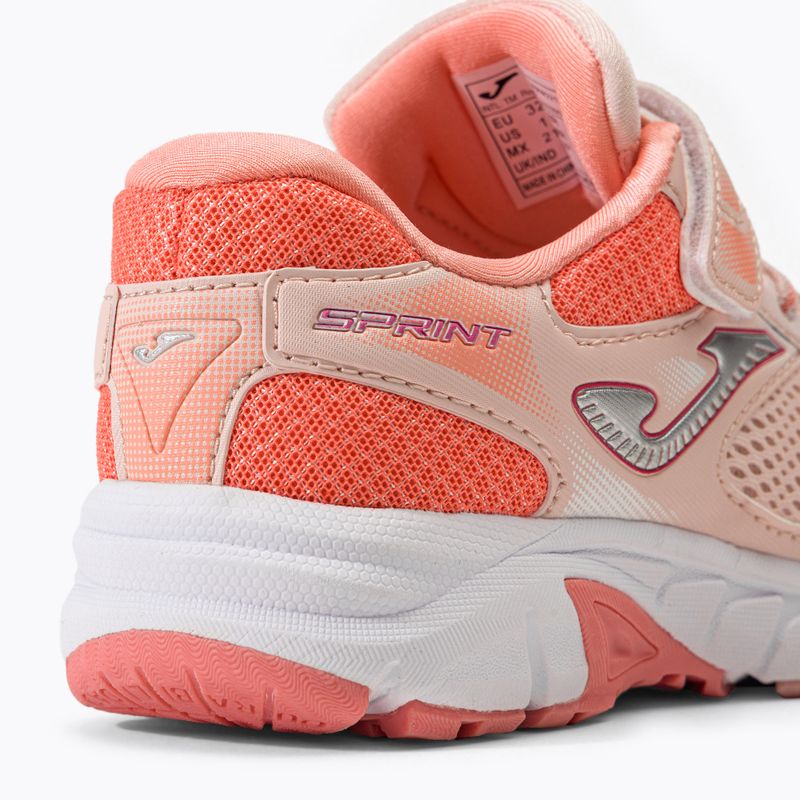 Joma J.Sprint 2213 orange children's running shoes JSPRW2213V 9